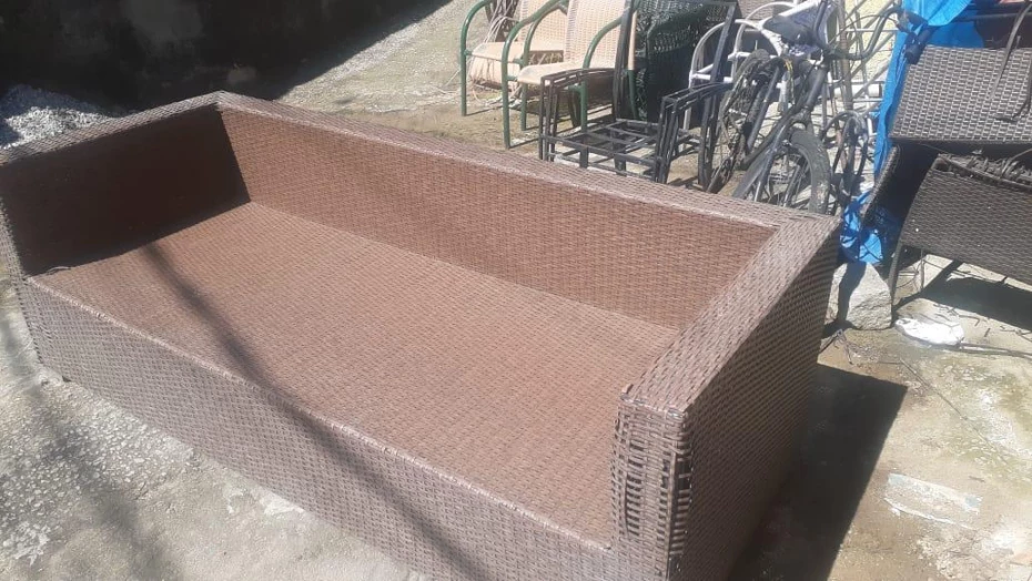 Foto 40:  — Reforma de Móveis em Junco Sintético e Cadeiras de Palhinha Natural Sintético Ariel